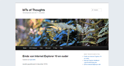 Desktop Screenshot of bitsofthoughts.com